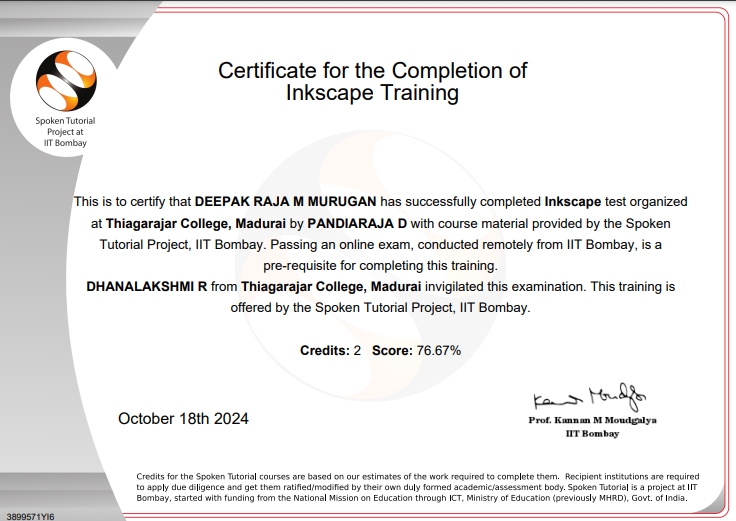Certificate 1